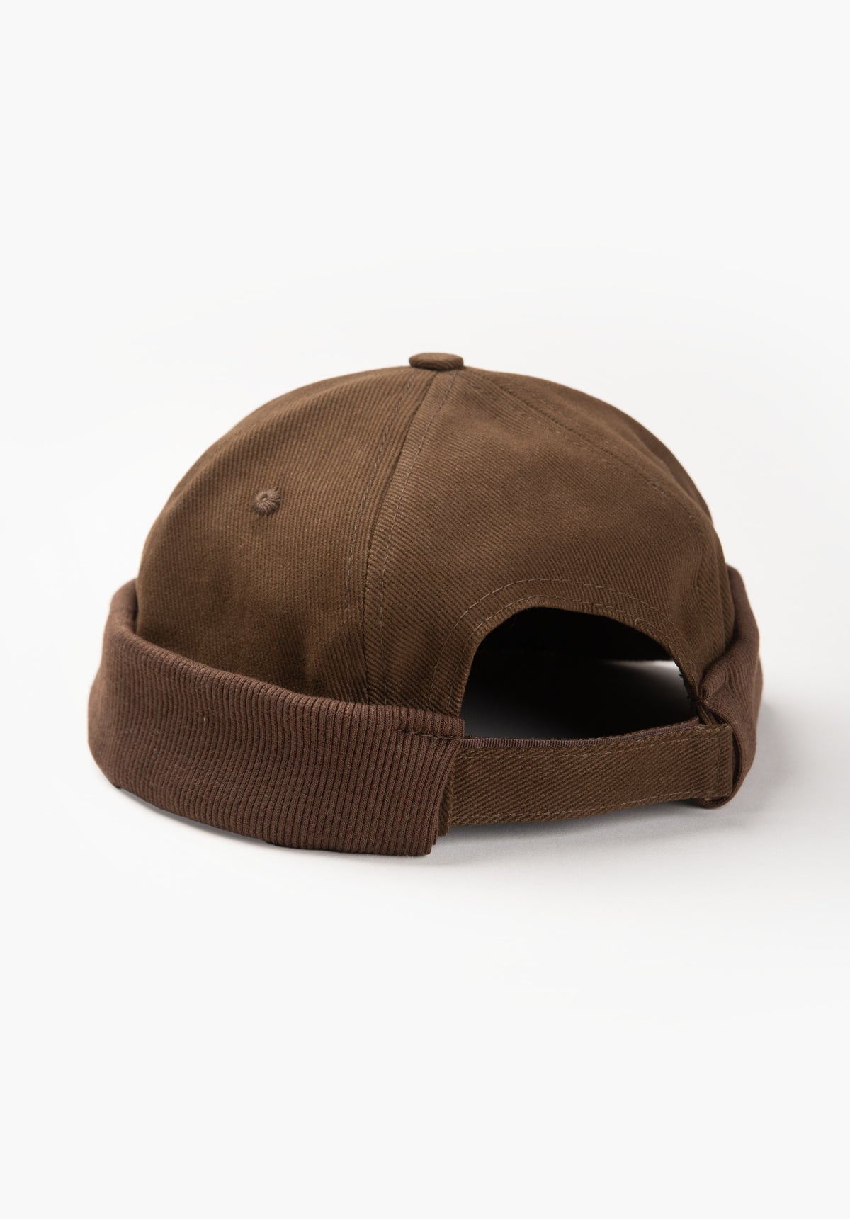 Uprock Docker Cap Cap brown – Achteraanzicht