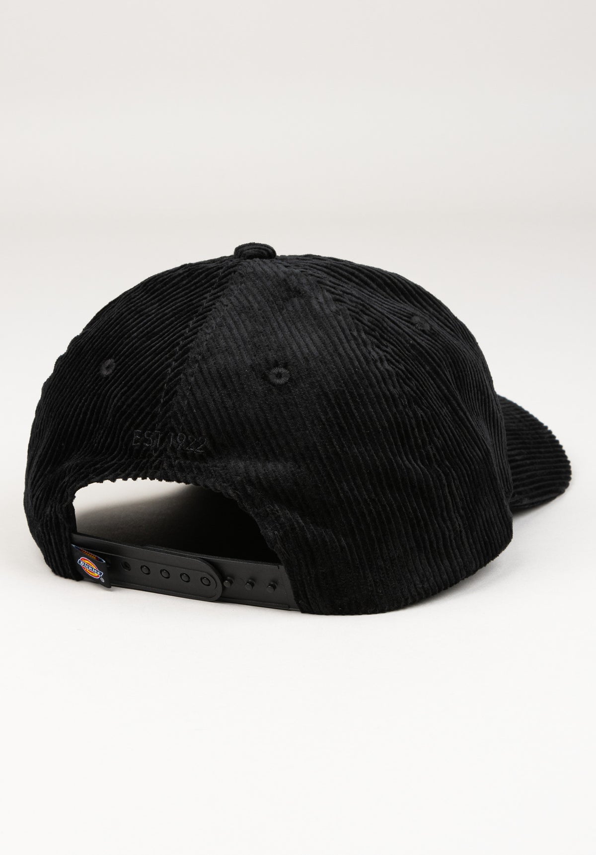 Dickies Hardwick Cord Gorra black – Vista trasera