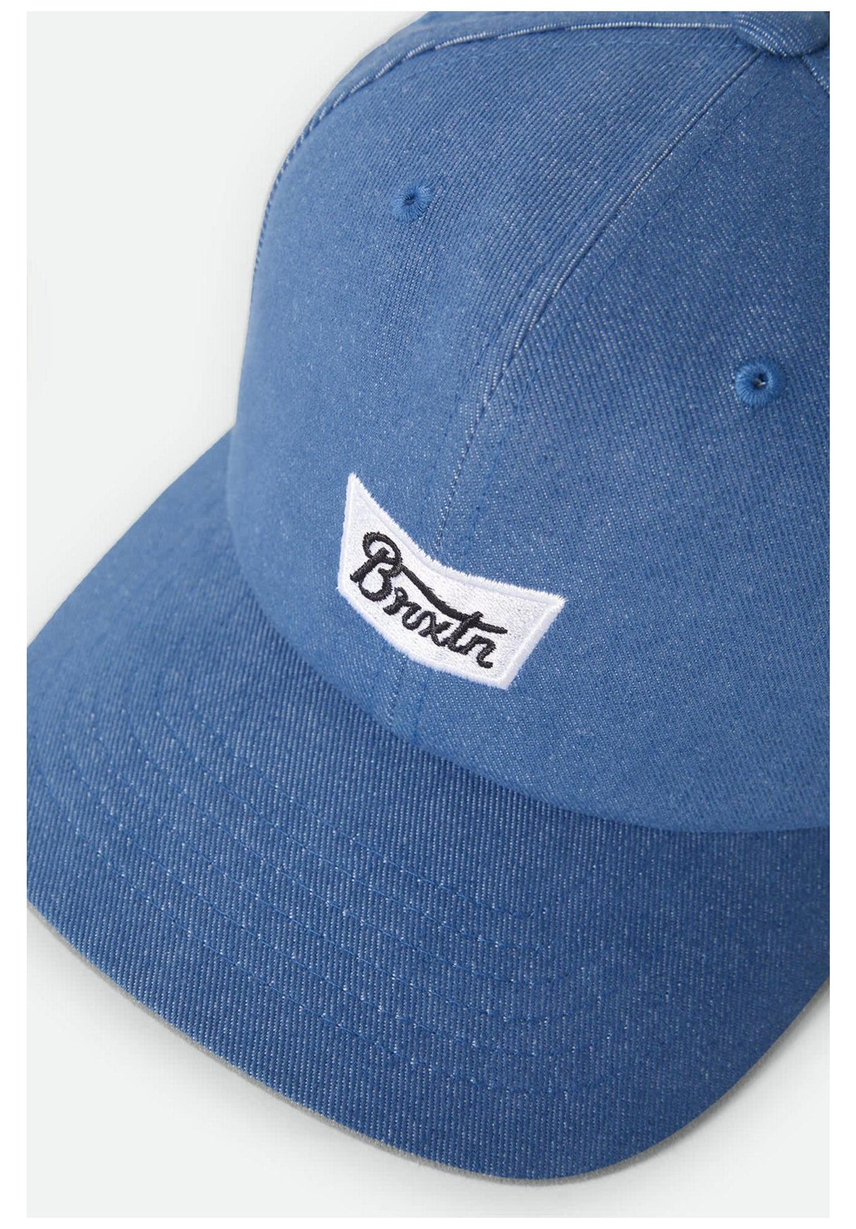 Brixton Stith MP Cap lightstonewashdenim – Vista de detalle 1