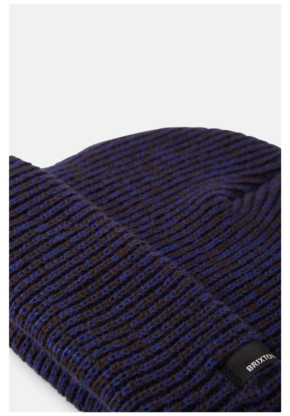Brixton Heist Chunky Beanie marlednavy-caramel – Back view