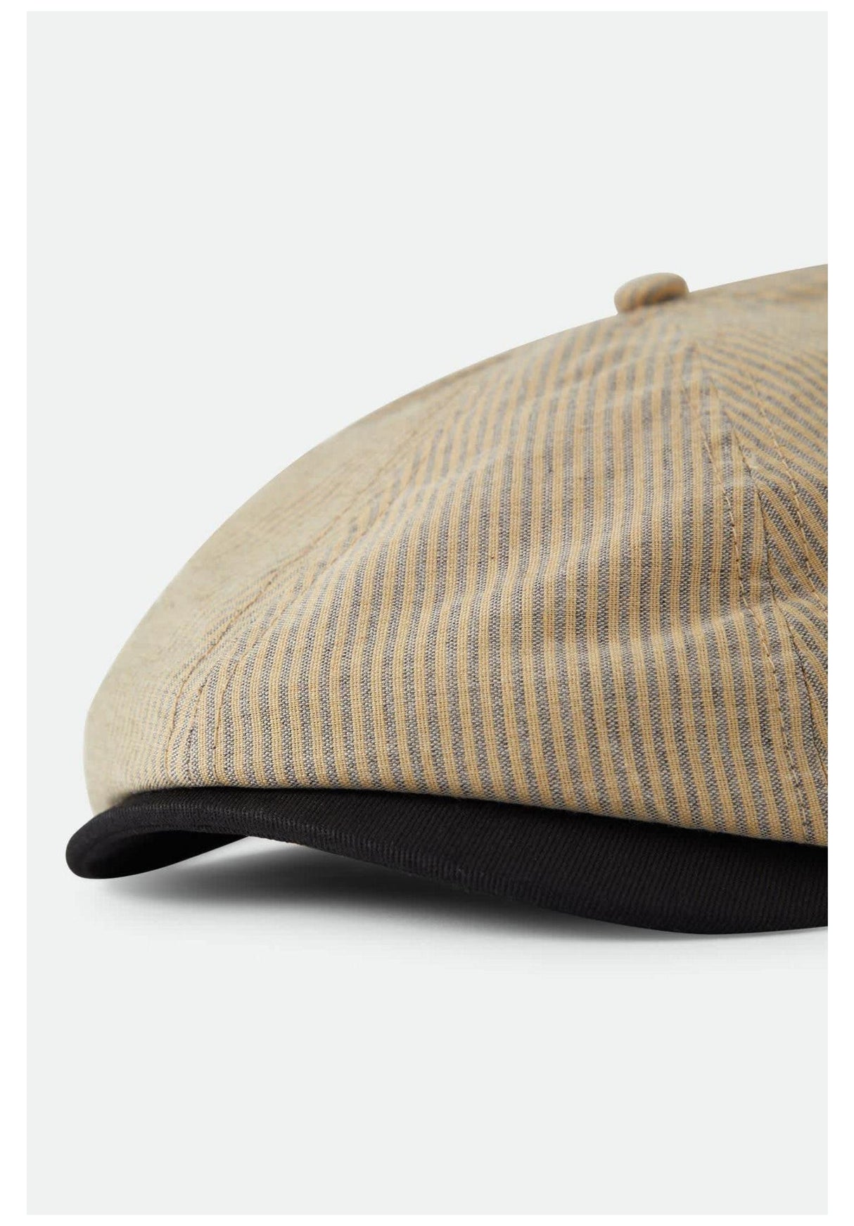 Brixton Brood Hat khaki-stripe-washedblack – Detaljevisning 1
