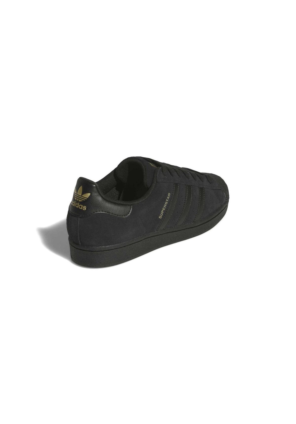 adidas-skateboarding Superstar ADV Sko Mænd coreblack-coreblack-goldmetallic – Set bagfra