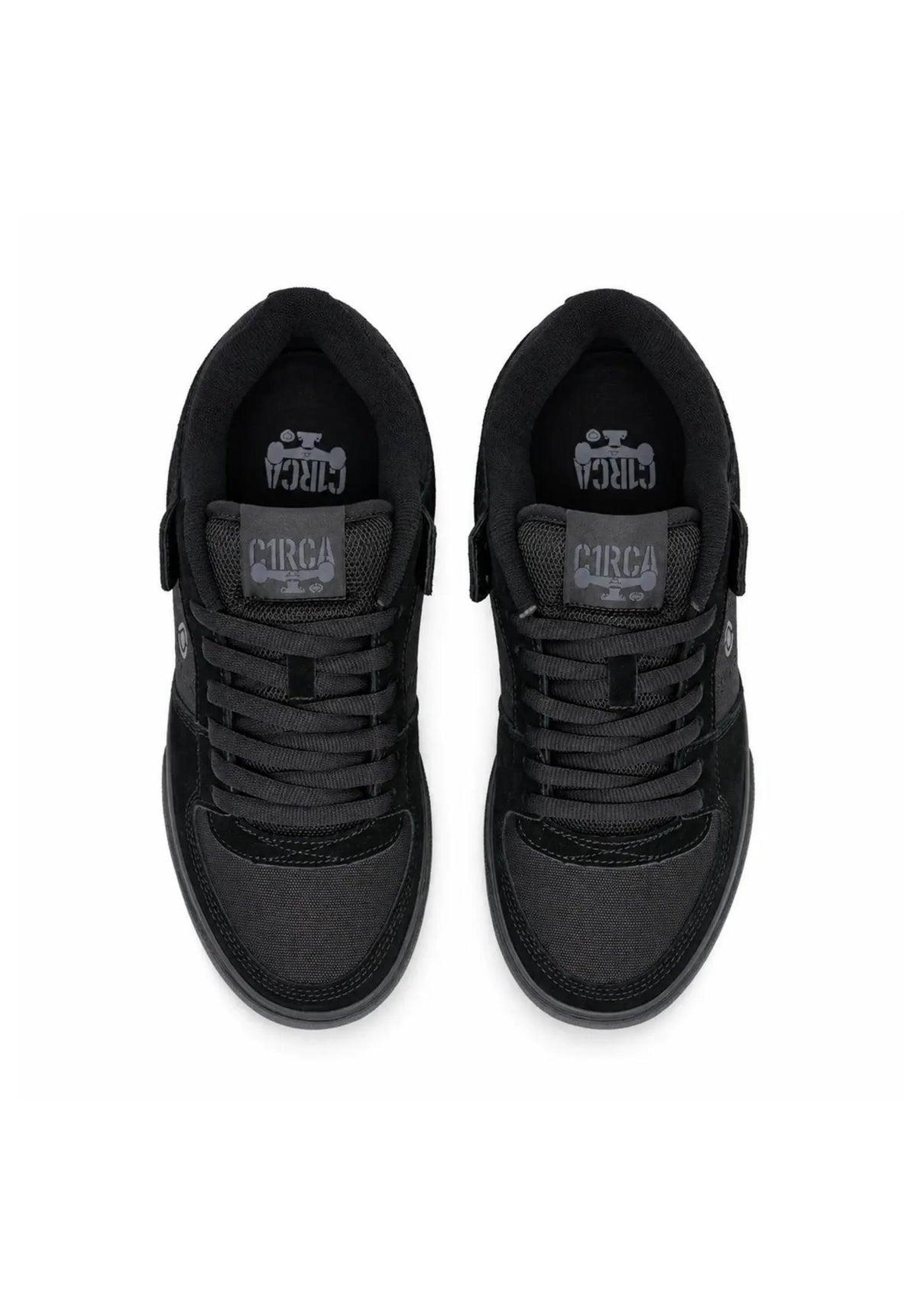 C1RCA Tre Mens Shoes jet-black-black – Top view