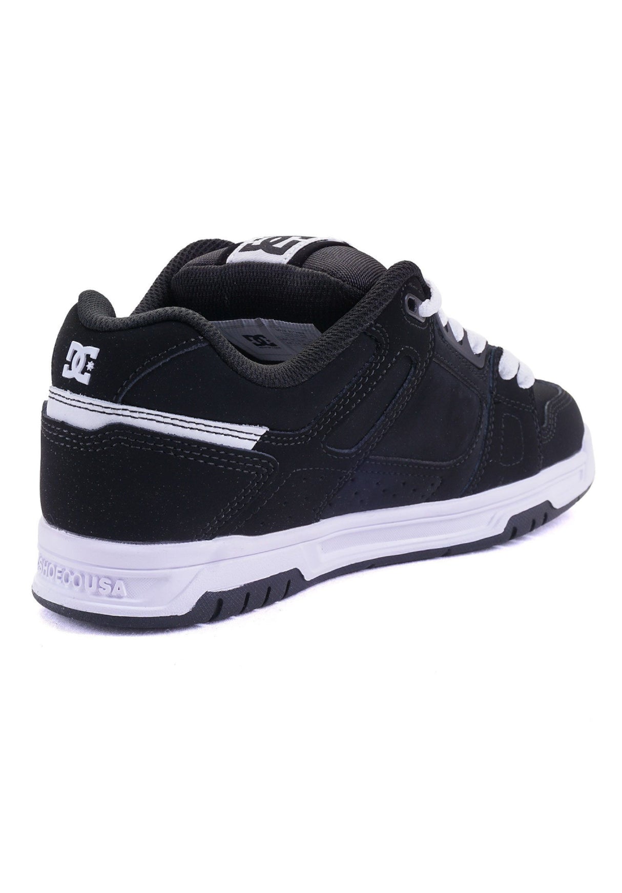 DC Shoes Stag Zapatillas para chicos black-black-white – Vista trasera