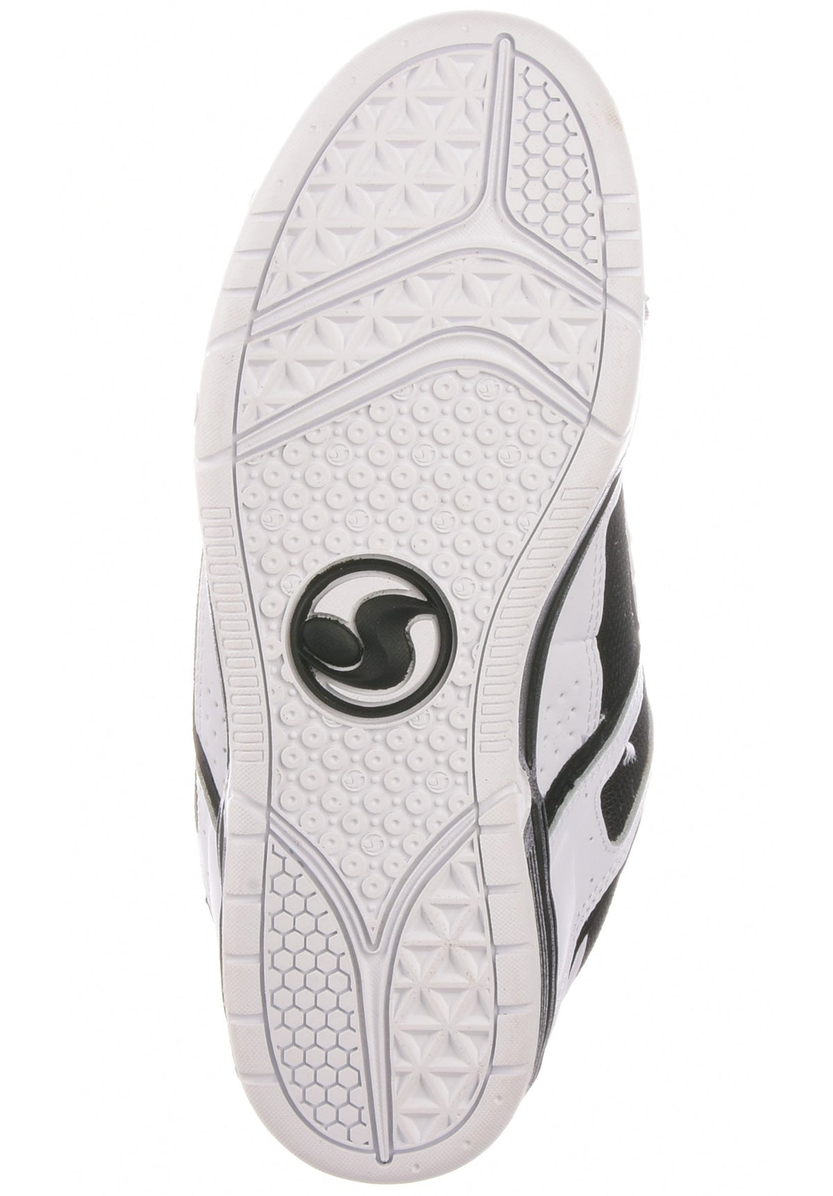 DVS Comanche Mens Shoes white-black-white – Detail view 1