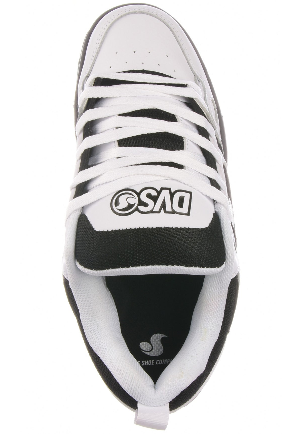 DVS Comanche Mens Shoes white-black-white – Detail view 2