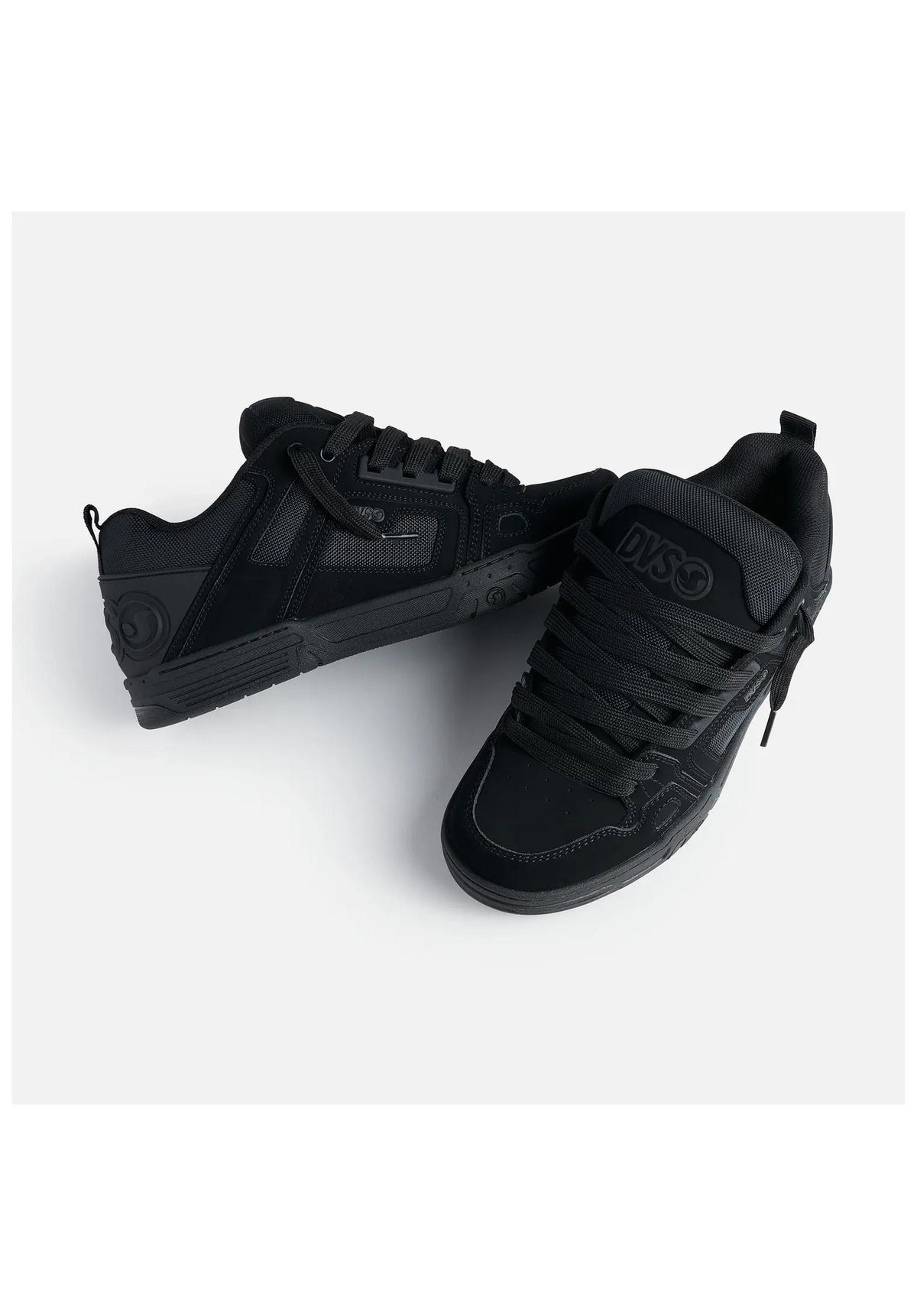 DVS Comanche Schoen heren black-black-black-nubuck – Achteraanzicht