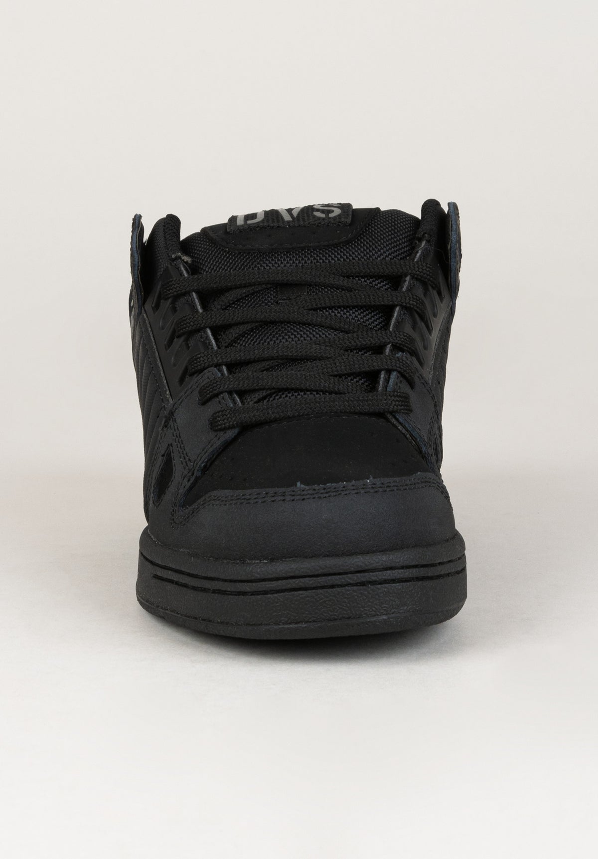 DVS Celsius Sko Mænd black-black-leather – Set bagfra