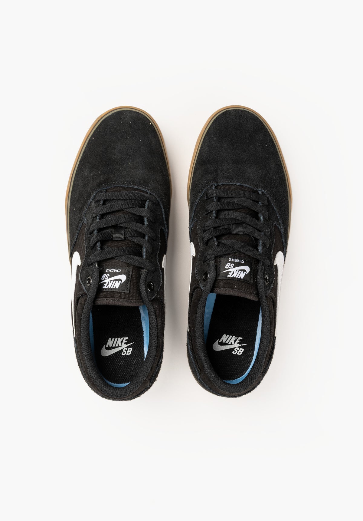 Nike SB Chron 2 Sko Mænd black-white-gum – Detaljevisning 2