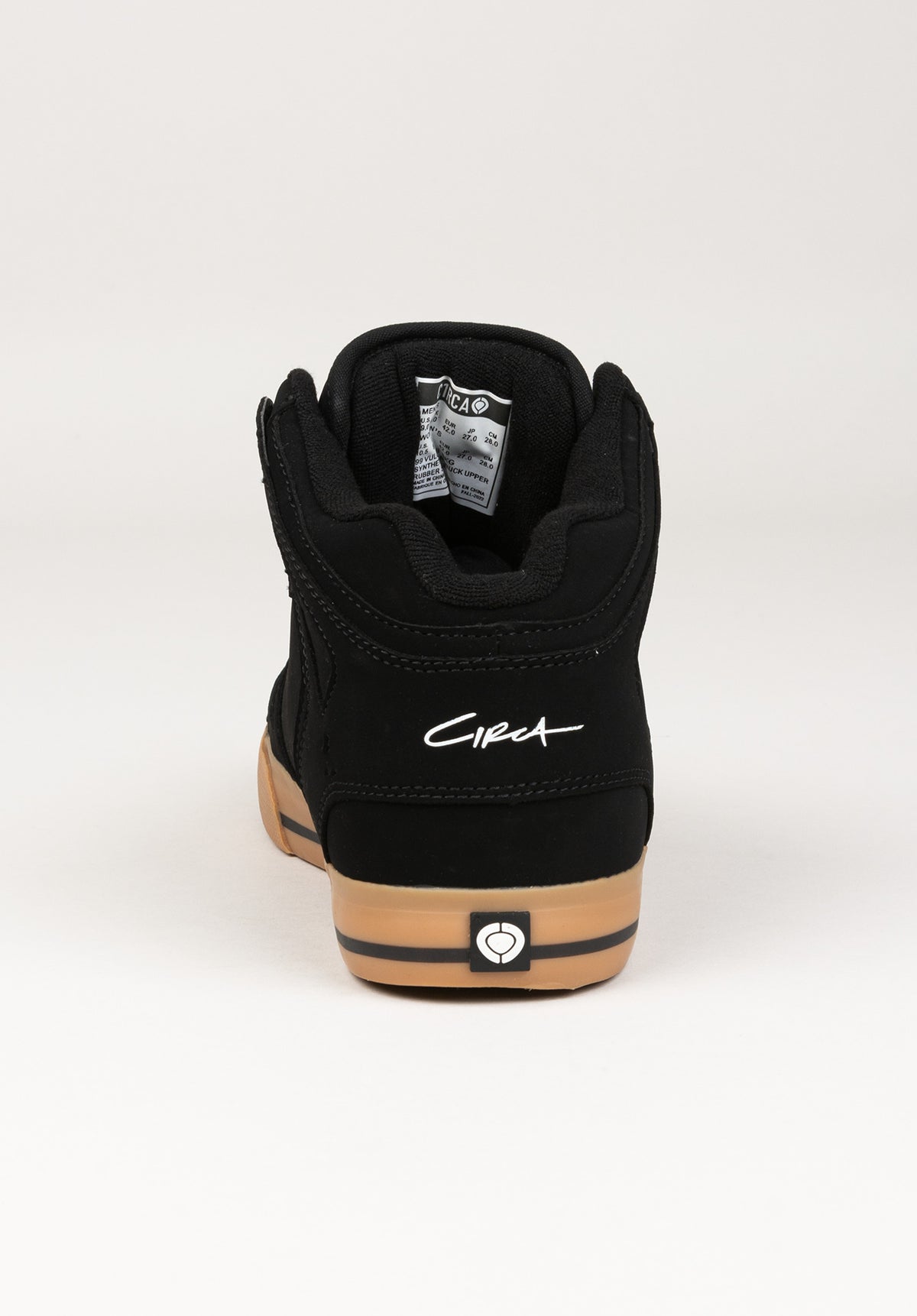 C1RCA 99 Vulc High Scarpe da uomo black-gum – Vista laterale