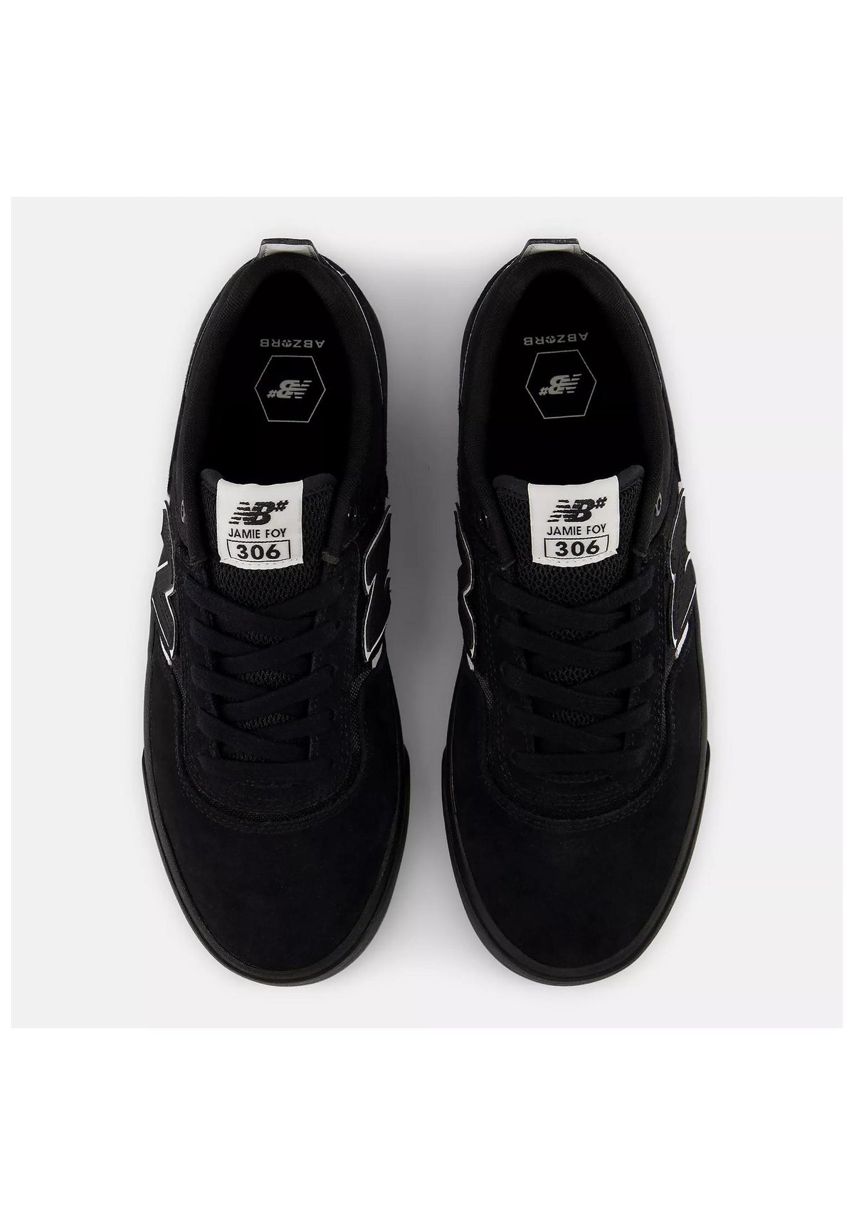 New Balance Numeric 306 Jamie Foy Sko Mænd black-black-white – Detaljevisning 1