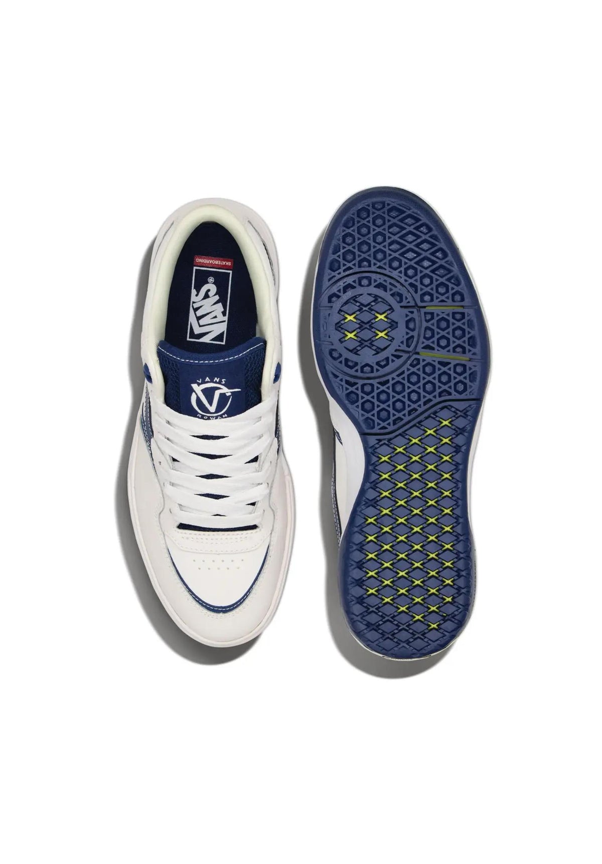 Vans Rowan 2 Sko Mænd white-navy – Detaljevisning 1