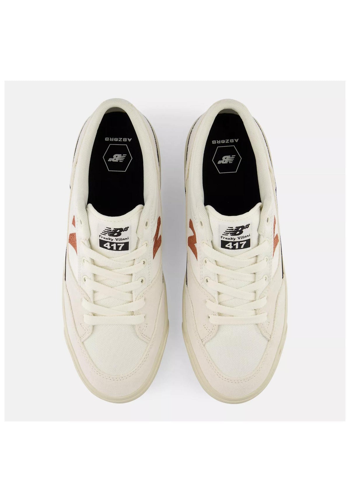 New Balance Numeric 417 Franky Villani Low Scarpe da uomo seasalt-rust – Vista di dettaglio 1