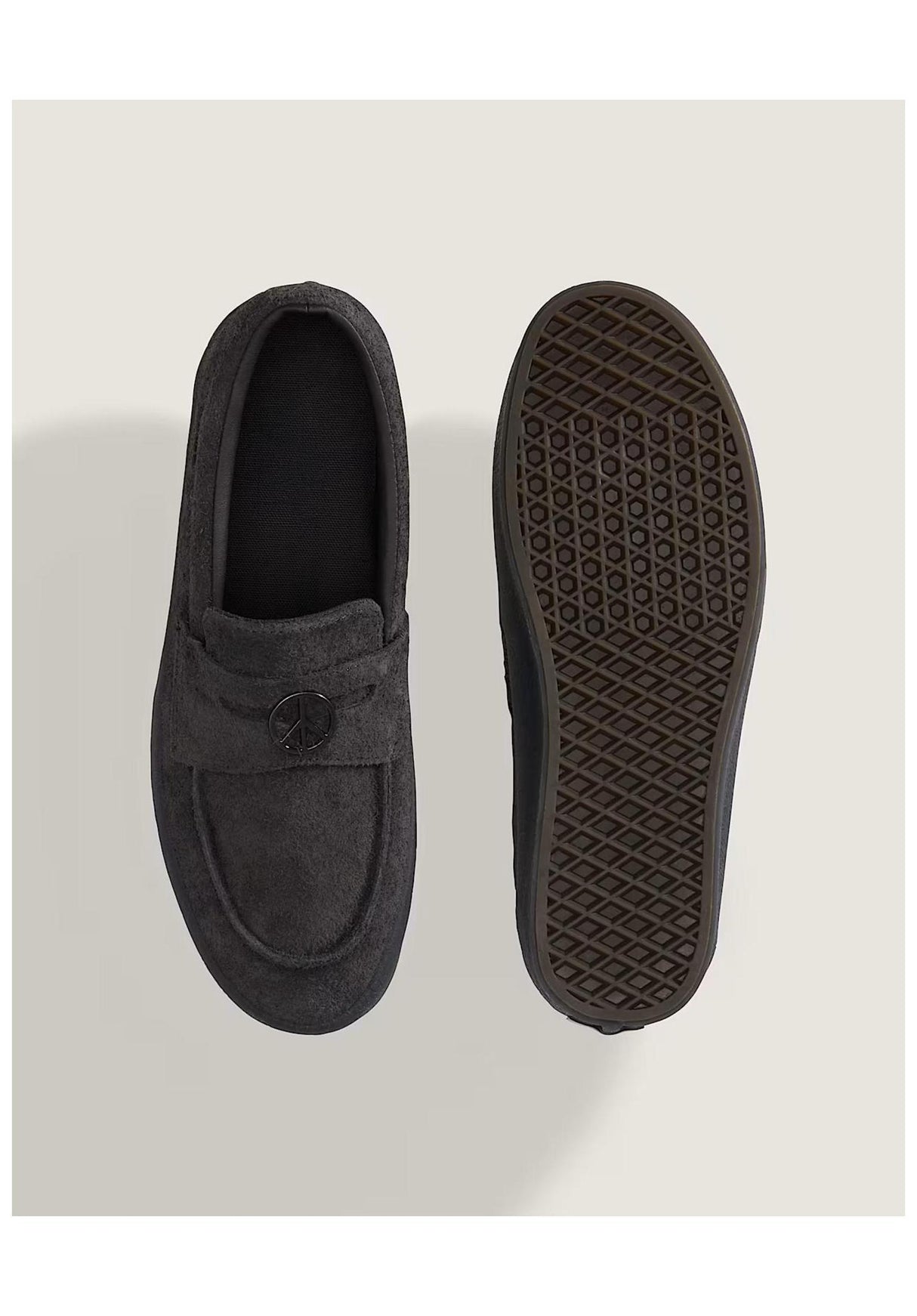 Vans Skate Loafer Schoen heren fadedblack – Detailweergave 1
