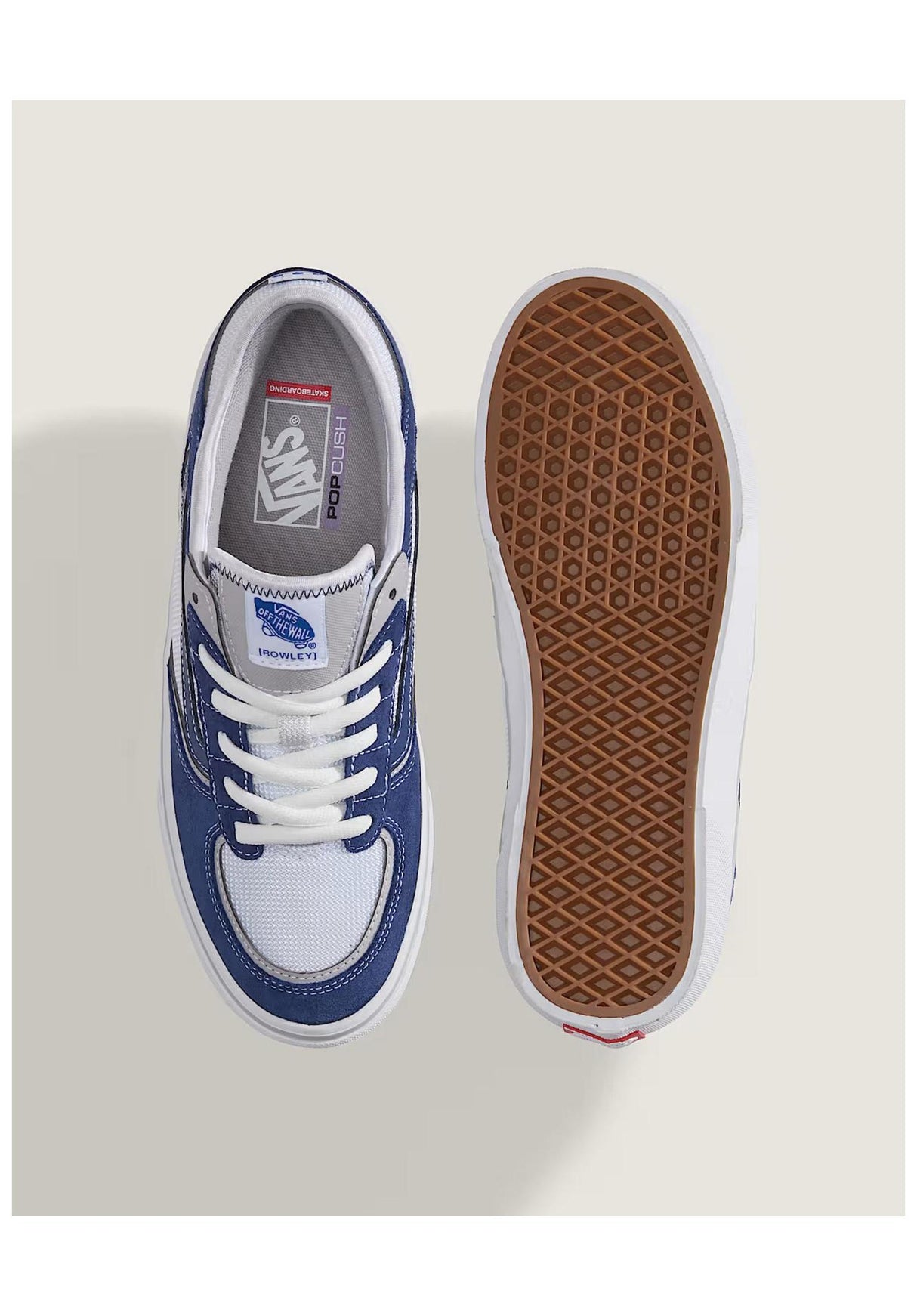 Vans Skate Rowley Schoen heren truenavy-white – Detailweergave 1