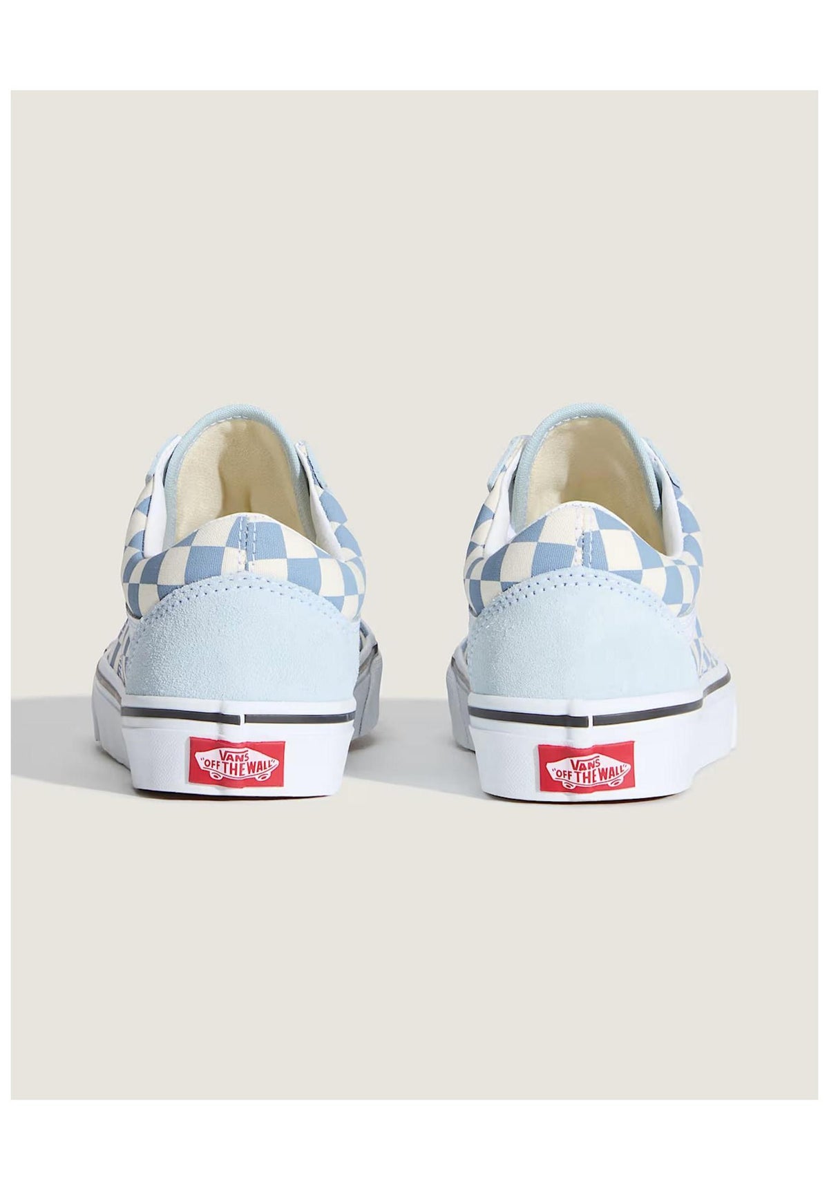 Vans Old Skool Sko Kvinder checkerboard-dawnmist – Detaljevisning 2