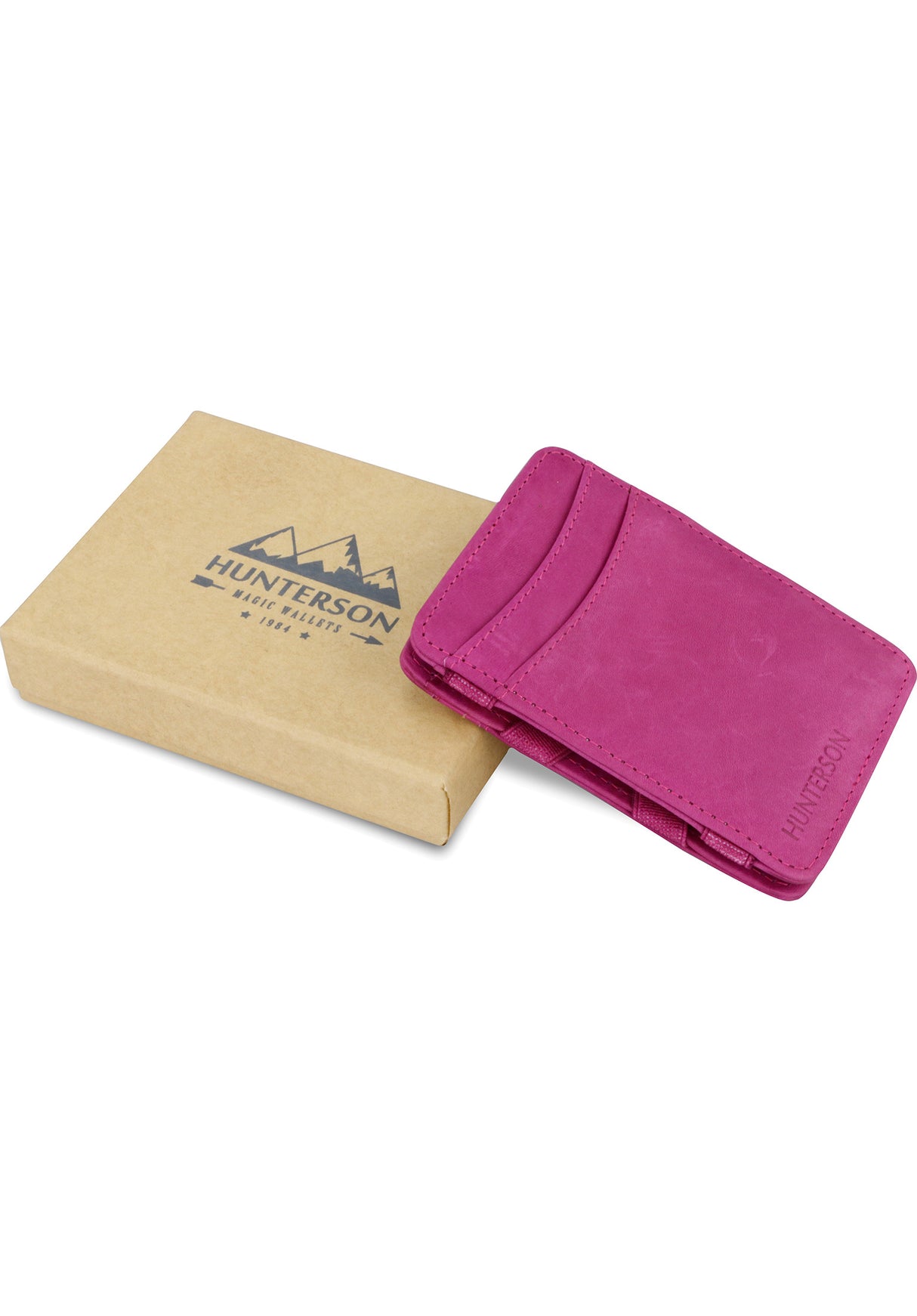 Magic Wallet RFID raspberry Seitenansicht