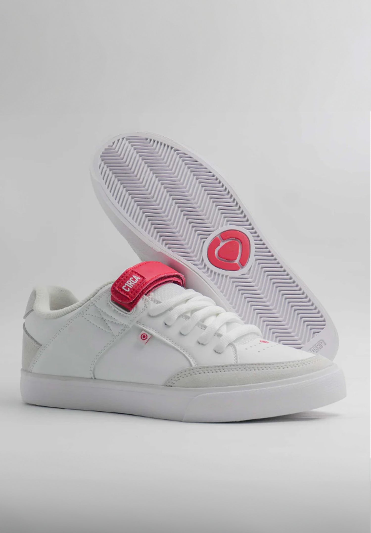 205 Vulc white-red Closeup2 Zoom Image