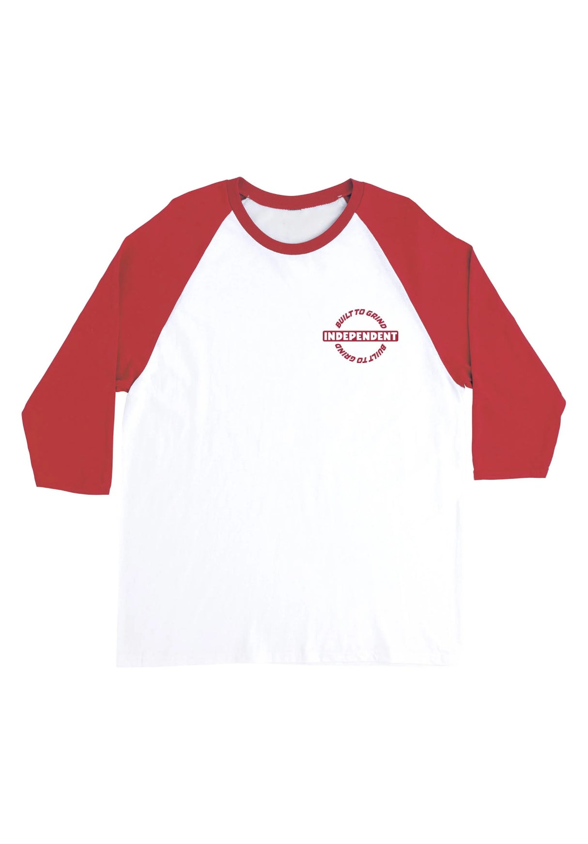 Bar-rier 3/4 Sleeve midweight white-red Rueckenansicht