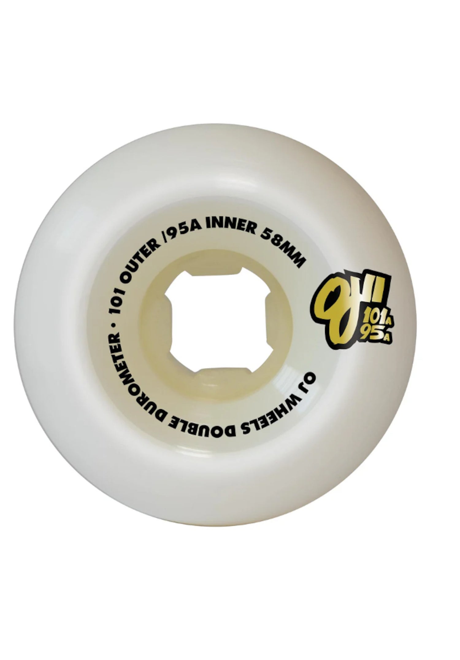 Double Duro Mini Combo 101A/95A white Rueckenansicht Zoom Image