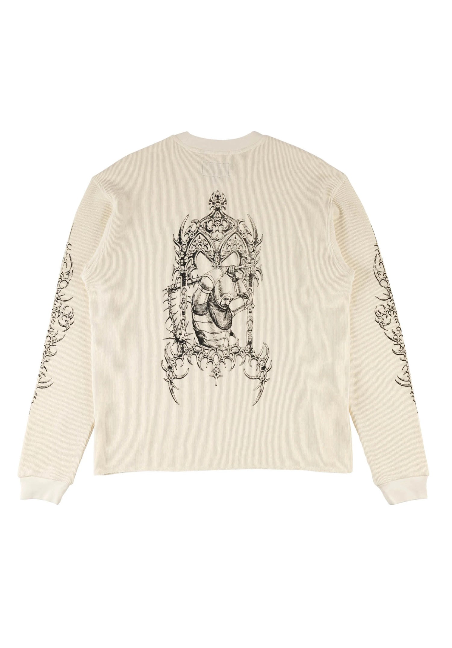 Gallant Pigment-Dyed Thermal bone Rueckenansicht Zoom Image