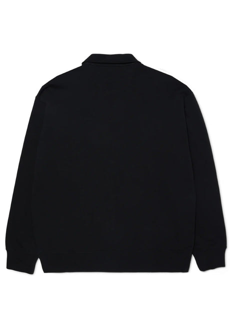 Big Block Quarter Zip black Rueckenansicht