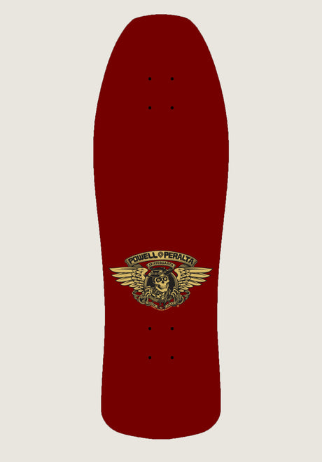 Ray Underhill Chain & Cross burgundy/gold-foil Rueckenansicht