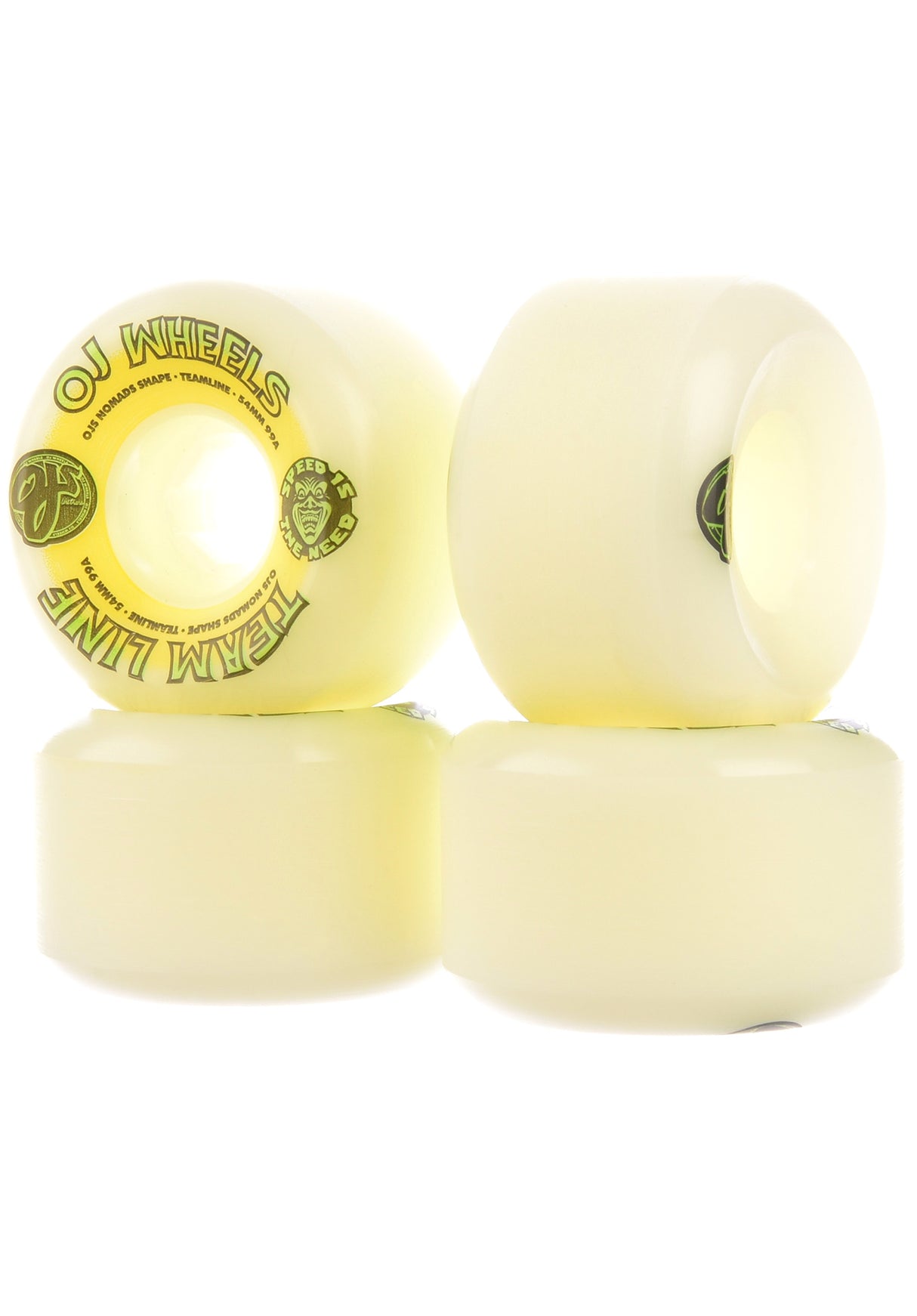 Team Line Original Hardline 99A white-yellow-green Oberansicht