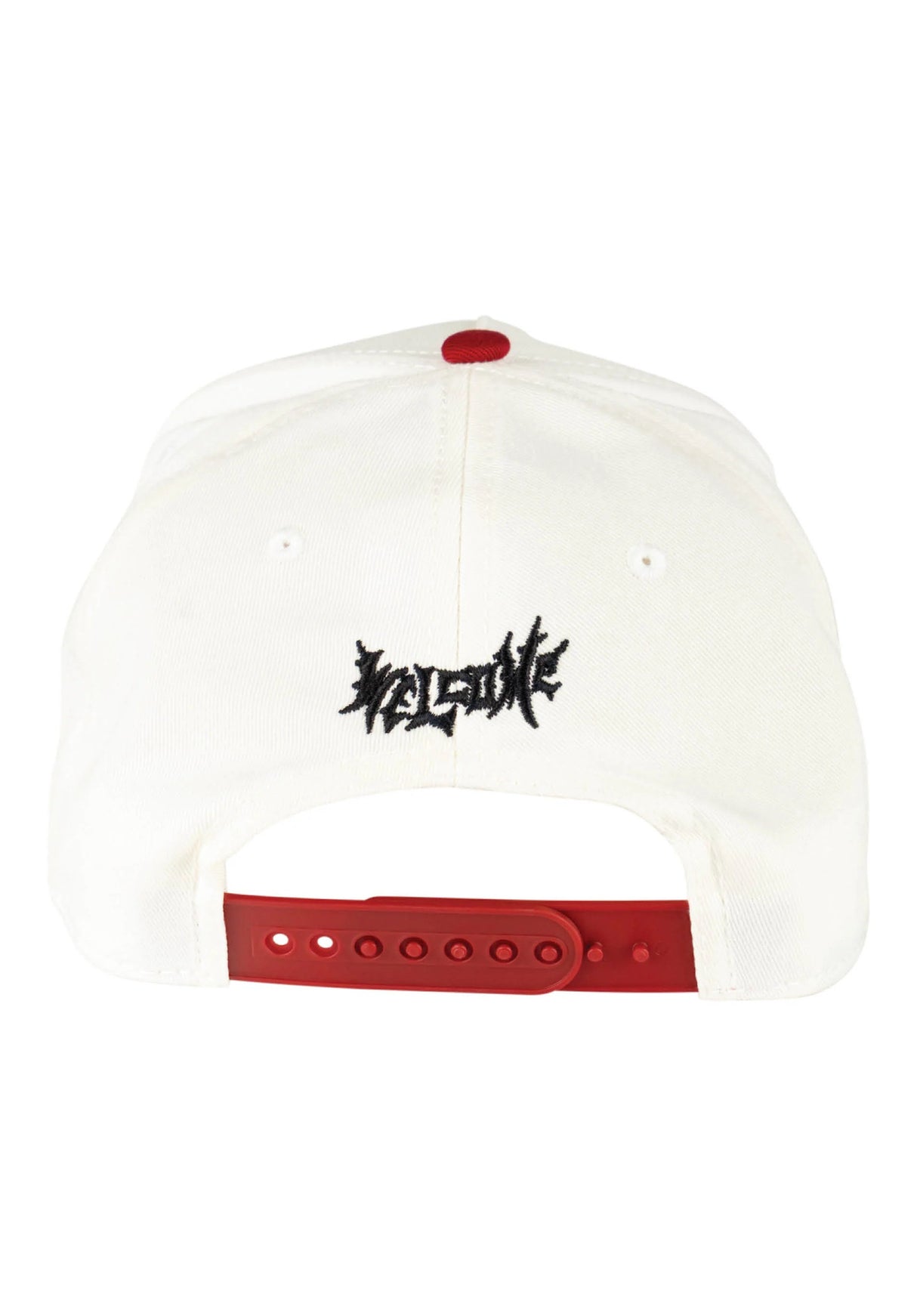 x Slipknot Nonagram 2-Tone Embroidered Structured white-red Rueckenansicht