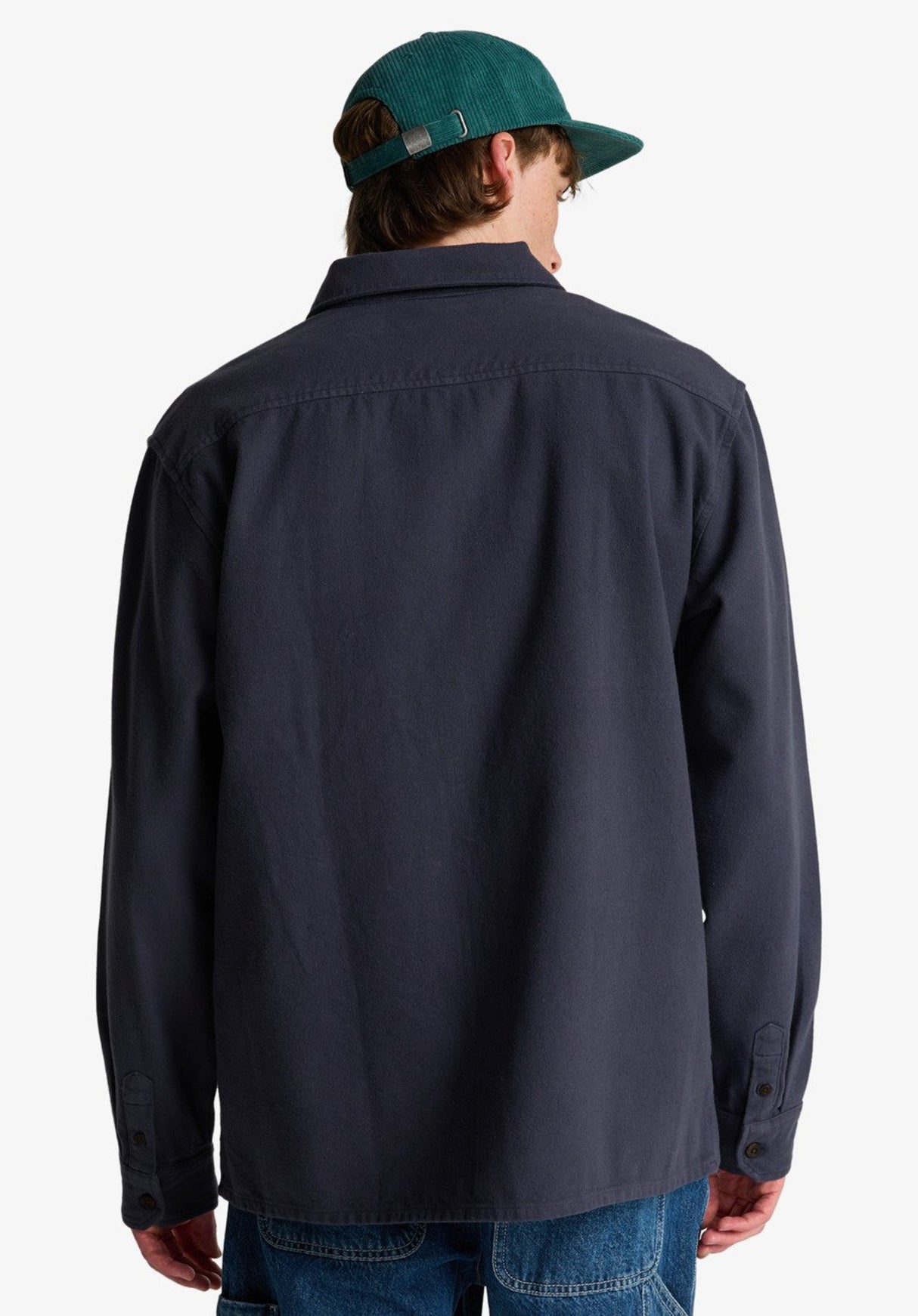 Del Mar Flannel charcoalgrey Rueckenansicht