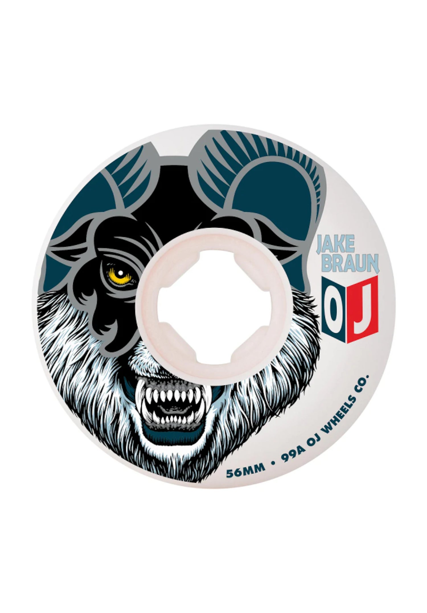 Jake Braun Wolf Elite Hardline 99A white Vorderansicht Zoom Image
