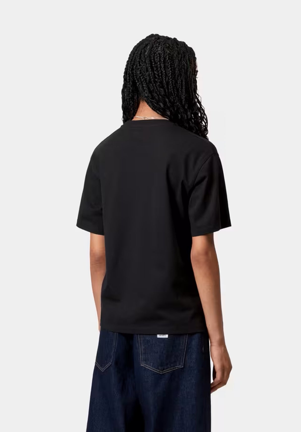 W' American Script black2 Rueckenansicht