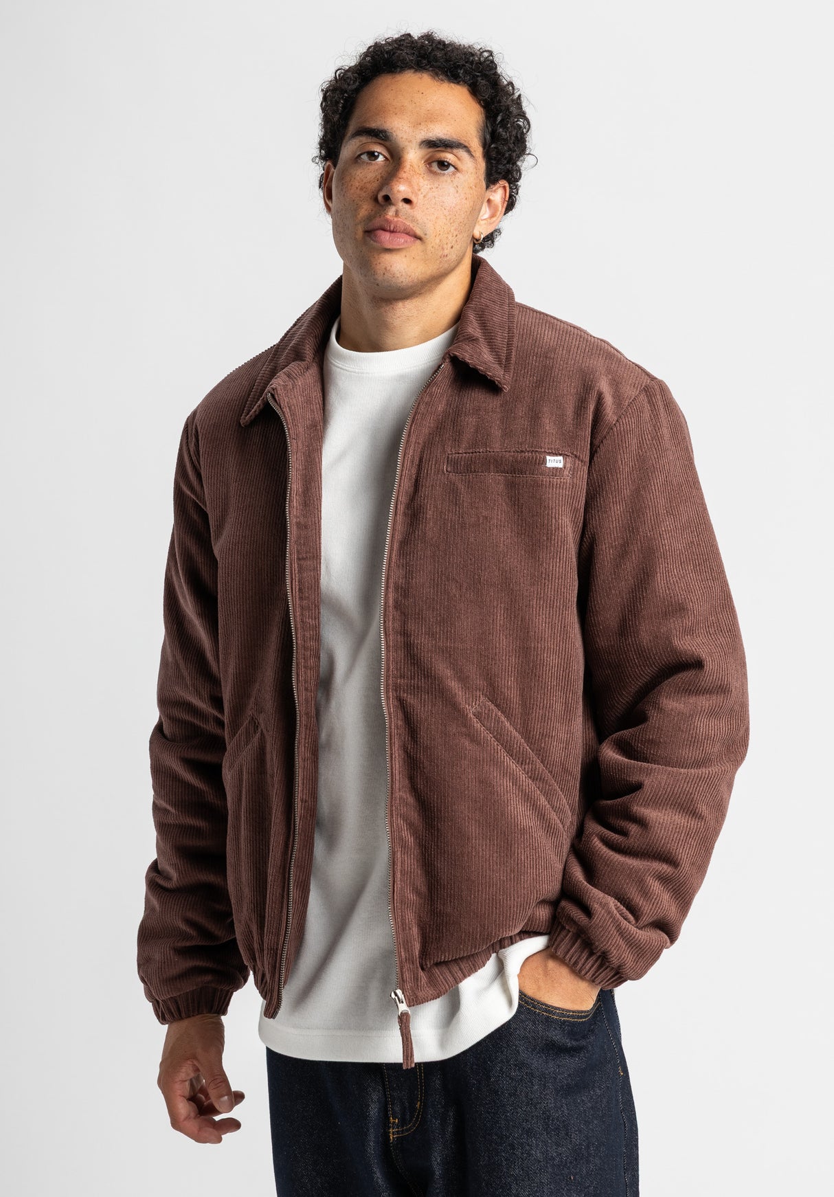 Sanger darkbrown-cord Vorderansicht