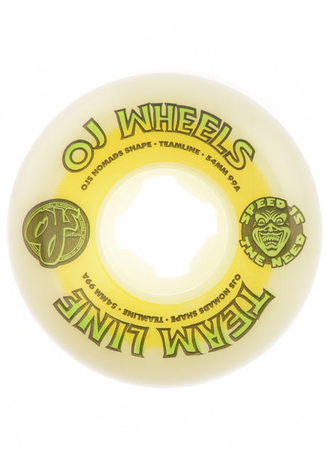 Team Line Original Hardline 99A white-yellow-green Vorderansicht