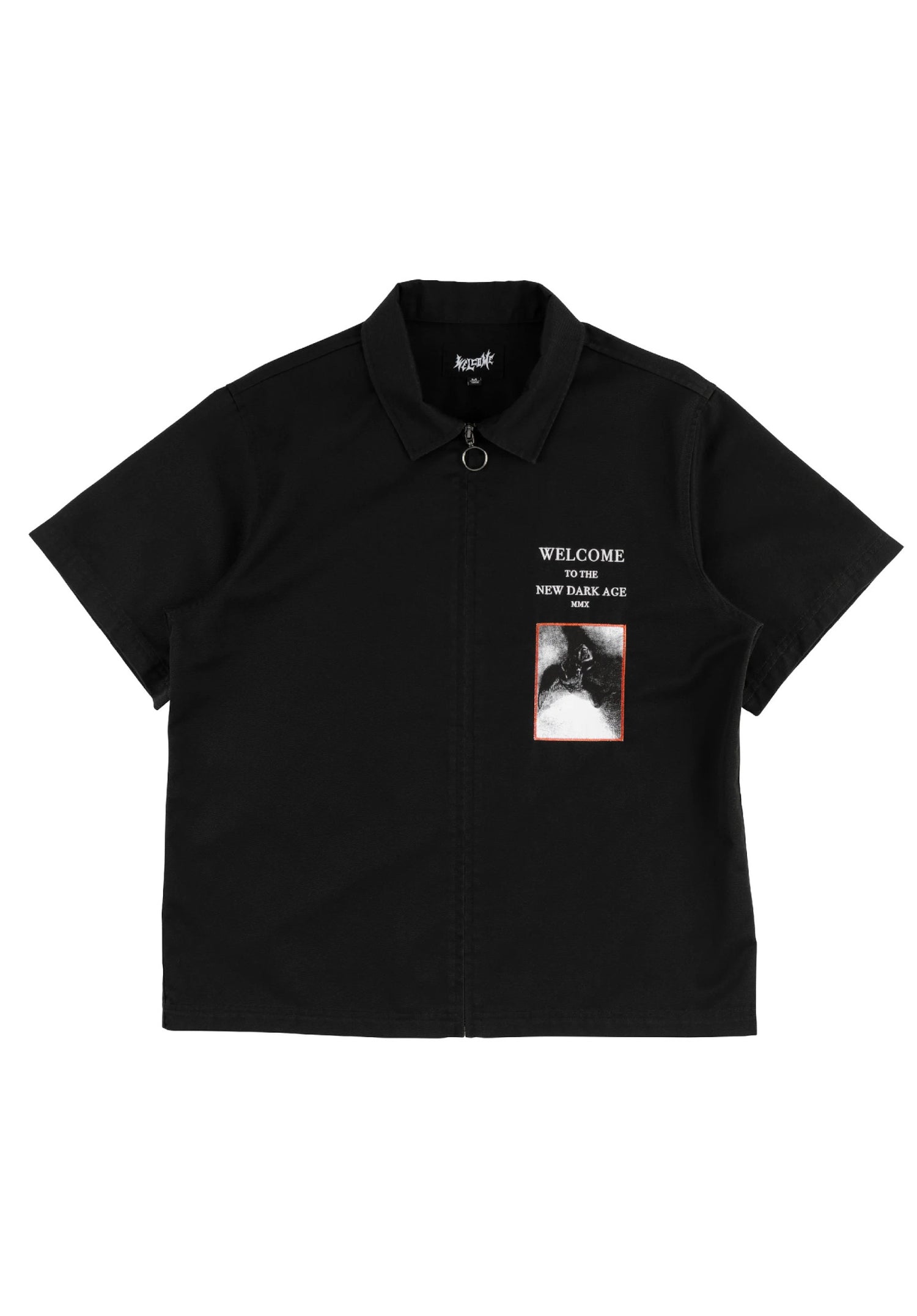 Dark Age twill work w/patches black Vorderansicht Zoom Image