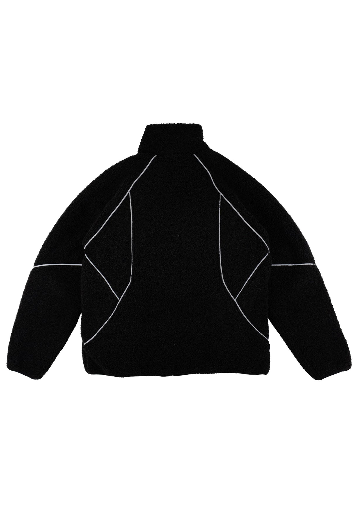 Nanook Fleece black Rueckenansicht