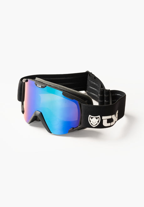 Goggle Expect 2.0 Mini solid black-green Vorderansicht