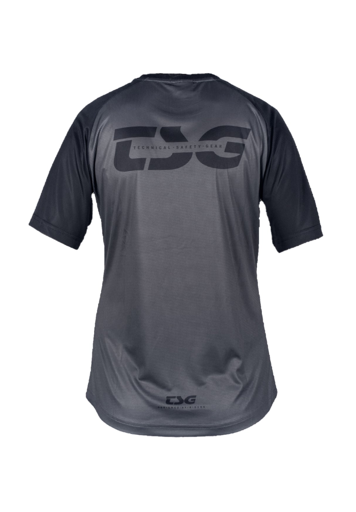 Waft Jersey Woman black-coal Rueckenansicht