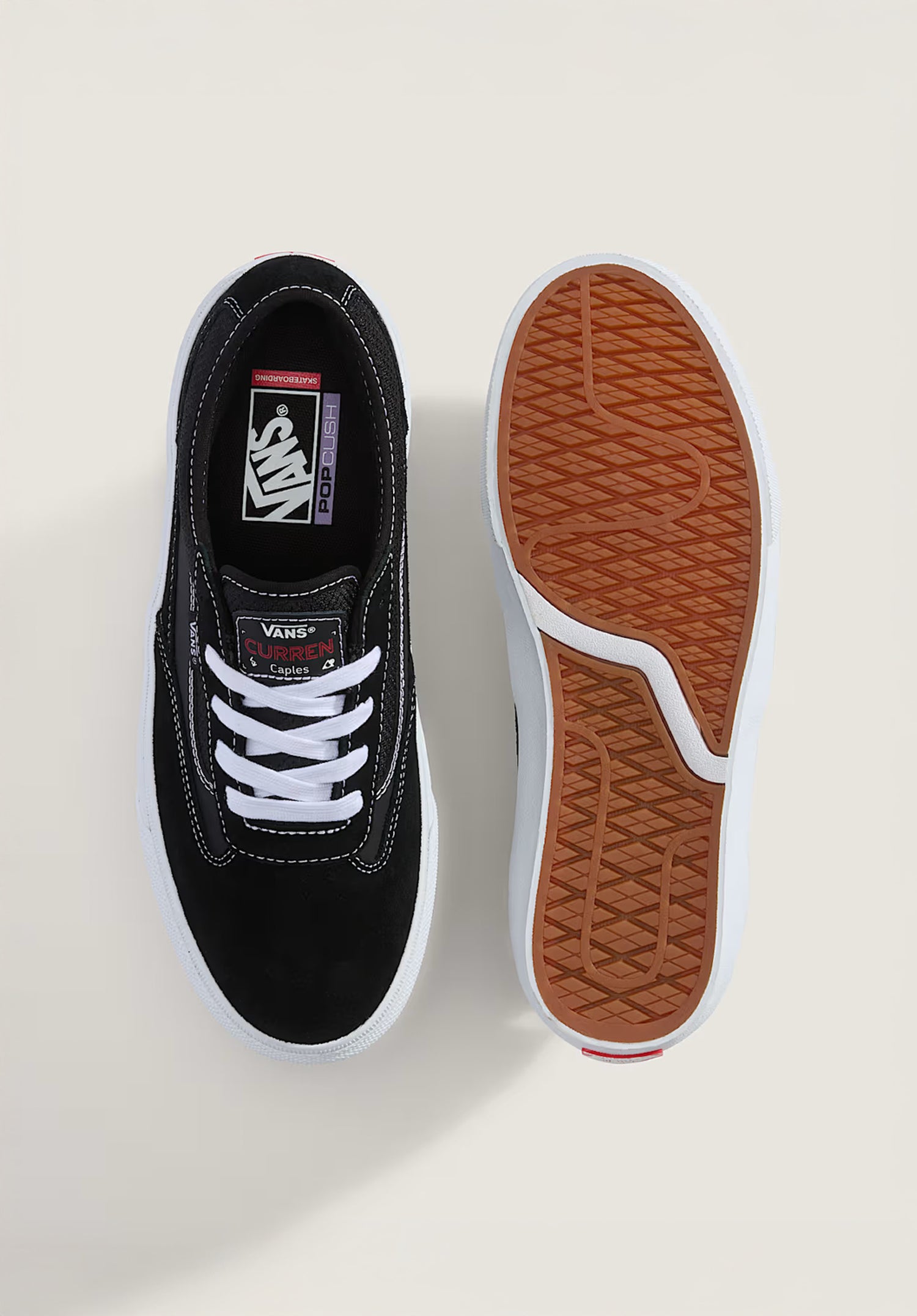 Skate Curren Caples gumblack-white Closeup1 Zoom Image