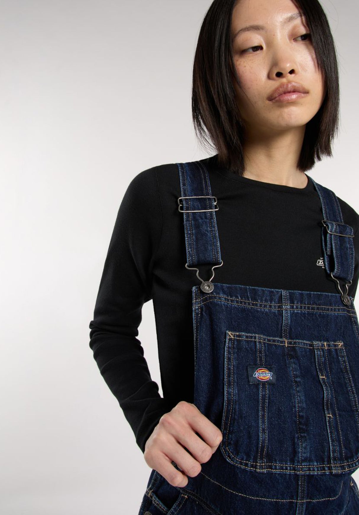 Mechanic Bib darkindigo Closeup1