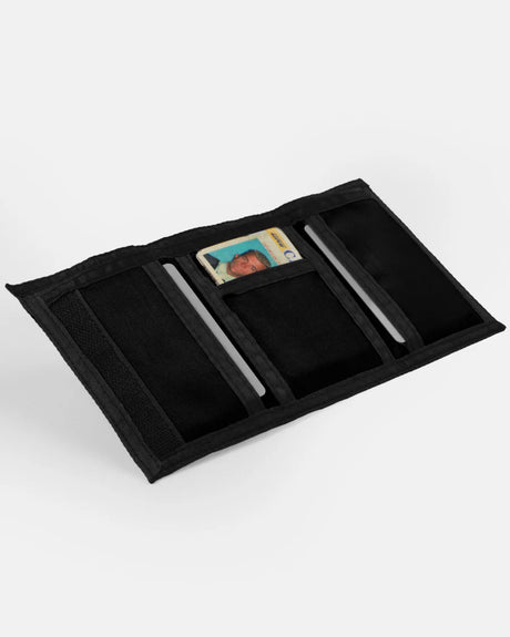 Skate Mag Trifold Velcro black Closeup1