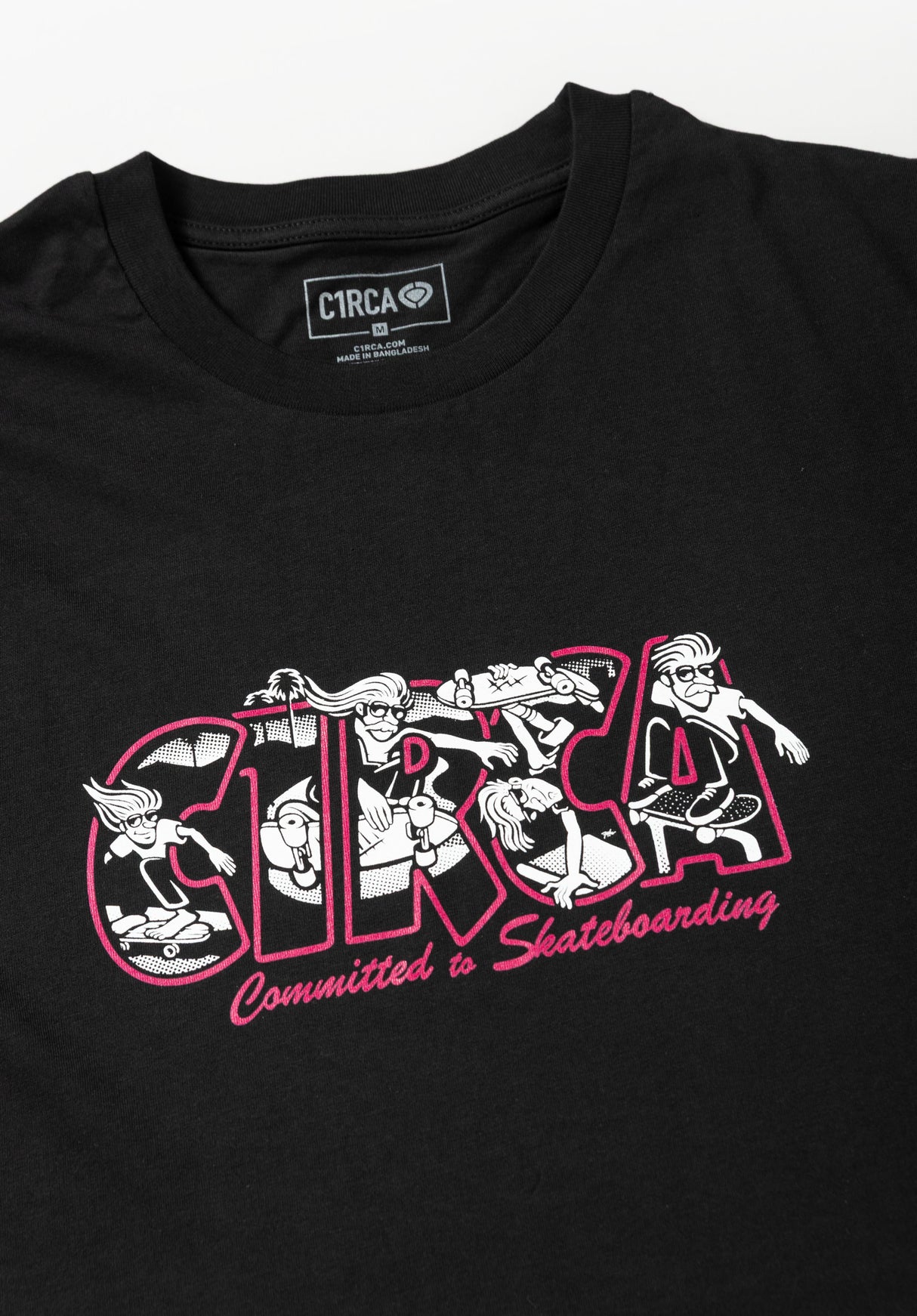 Sk8 Roots Tee black Rueckenansicht