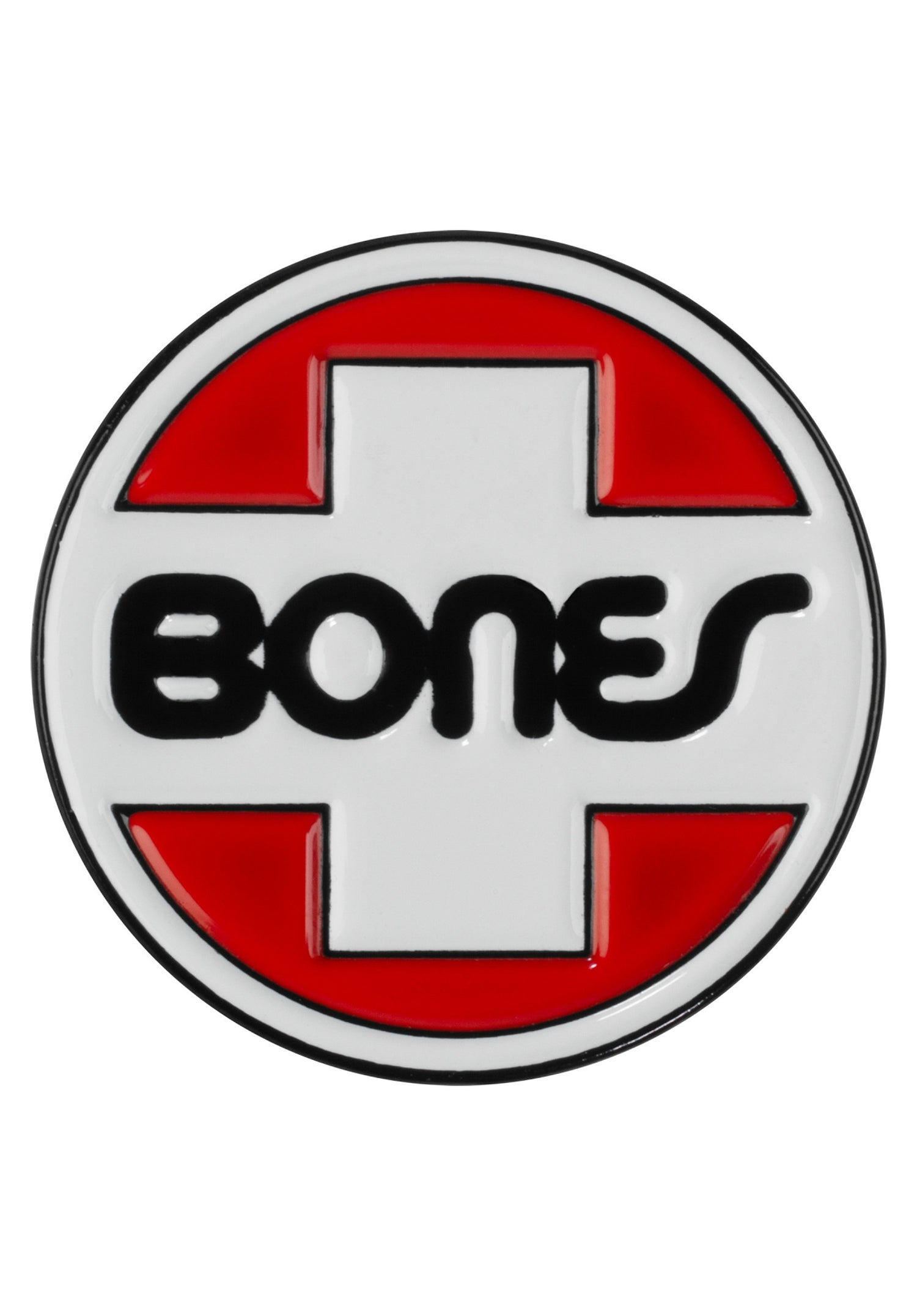Swiss OG Circle Lapel Pin white-red-black Vorderansicht Zoom Image