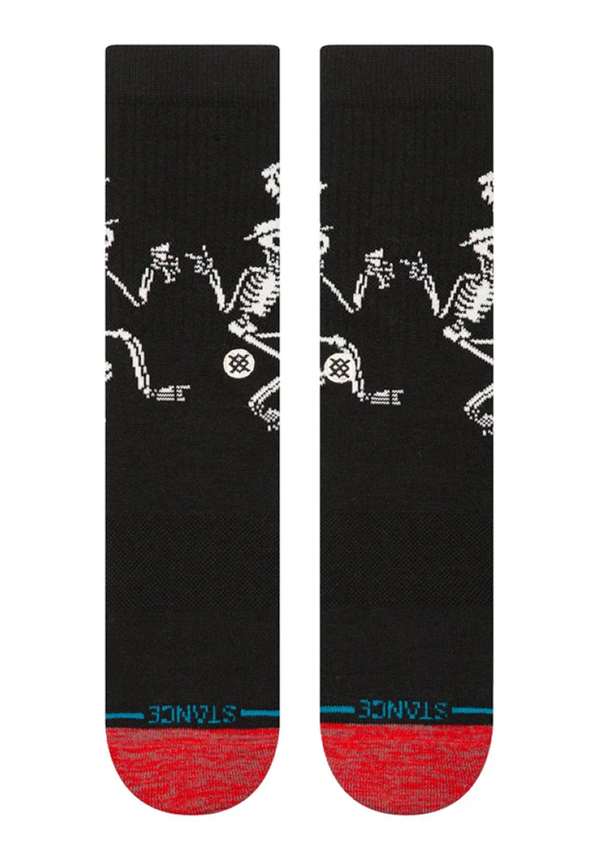 Skelly Dancing Crew black Rueckenansicht