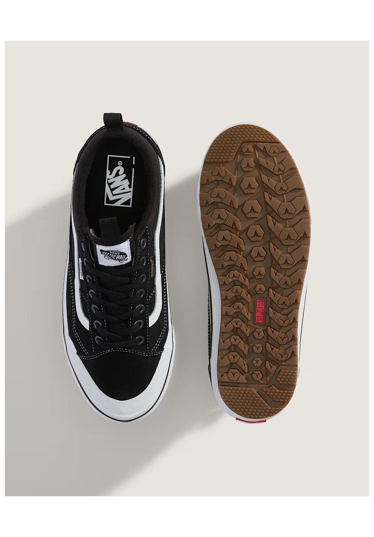 MTE Old Skool Waterproof Insulated black-white Closeup1