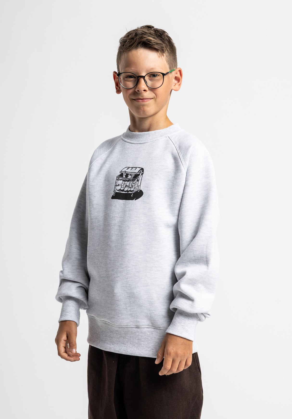 Undercover Kids lightheathergrey Rueckenansicht