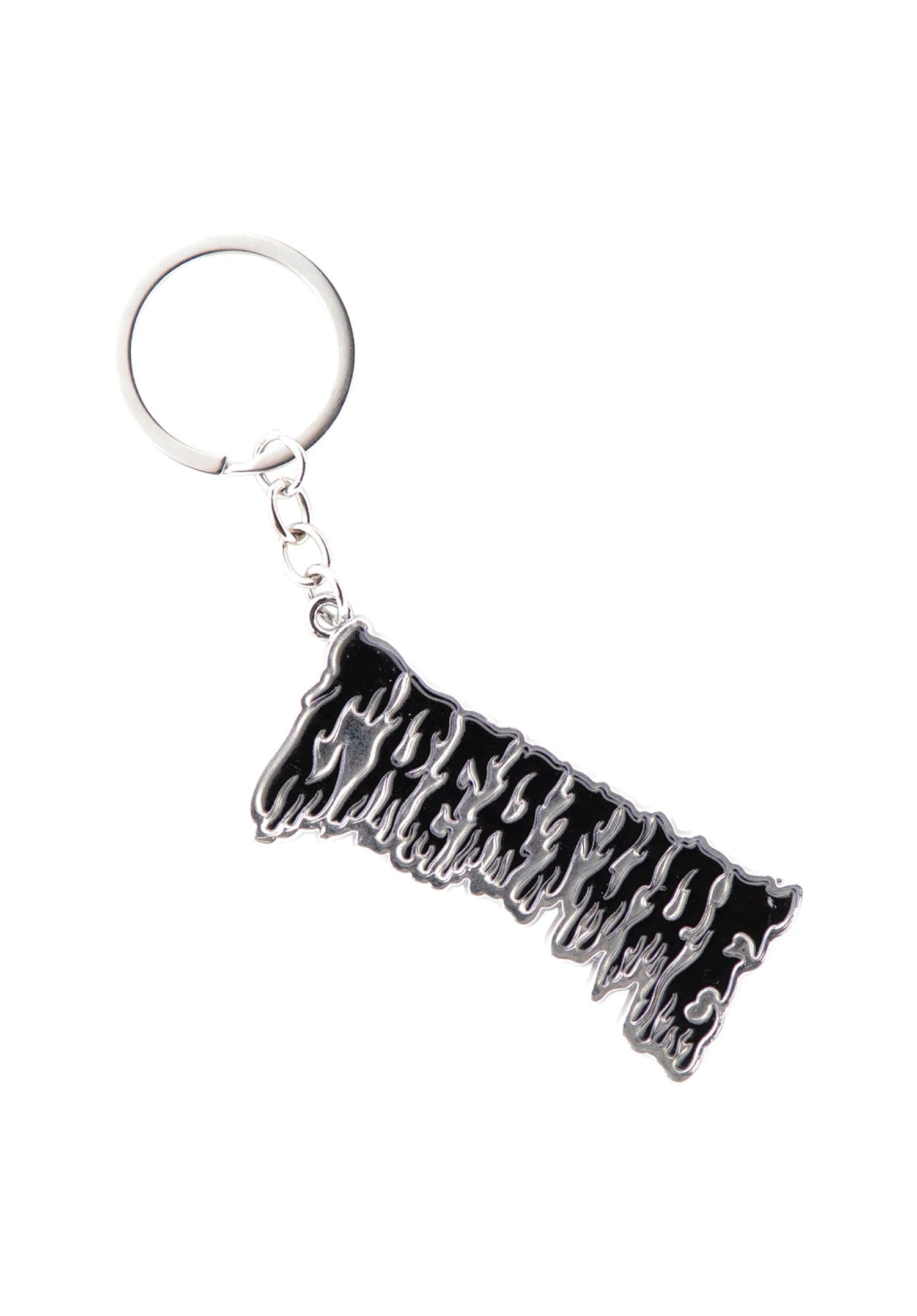Hesher Flame Key Chain silver Vorderansicht Zoom Image