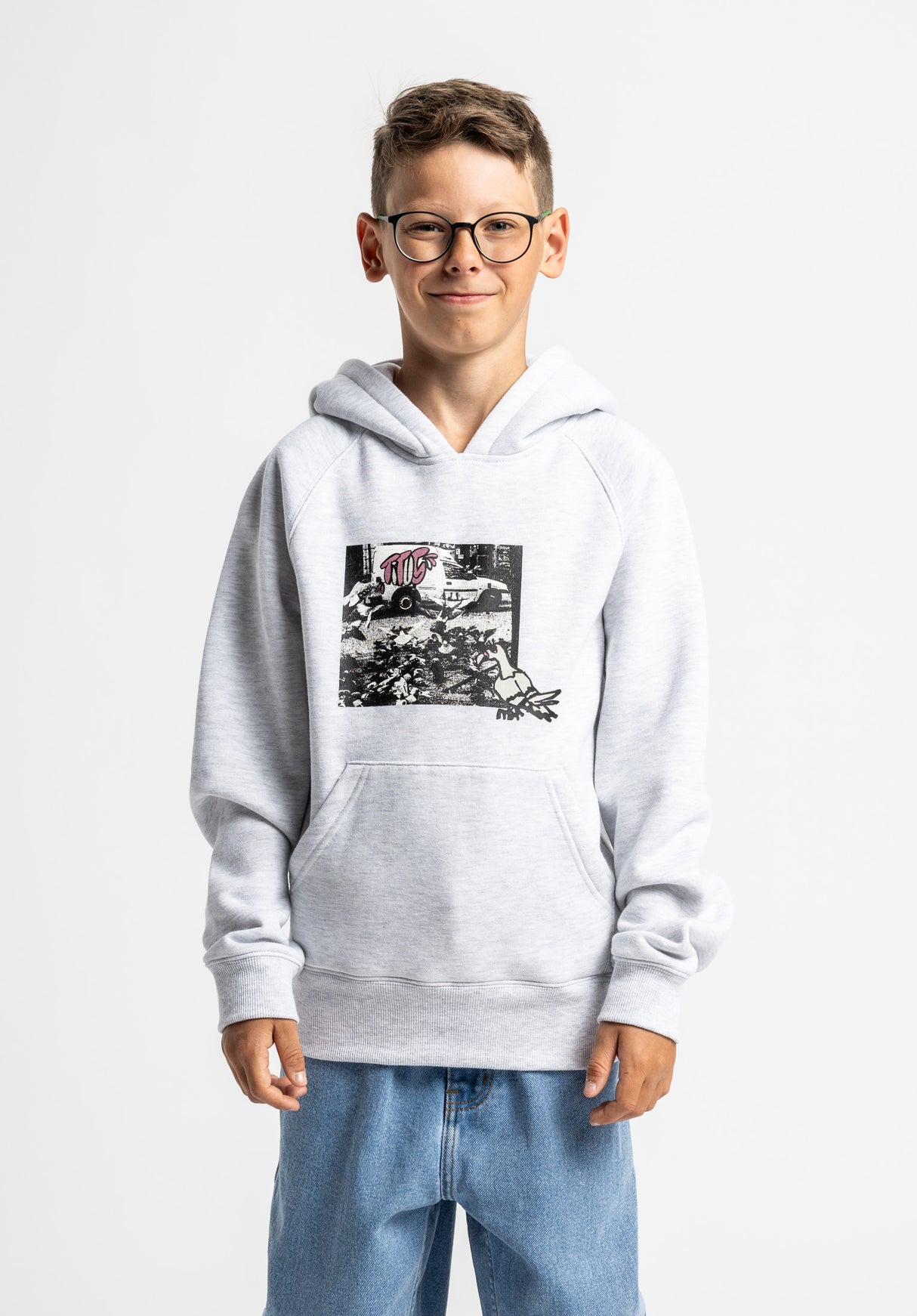 Pigeon Chaos lightheathergrey Rueckenansicht