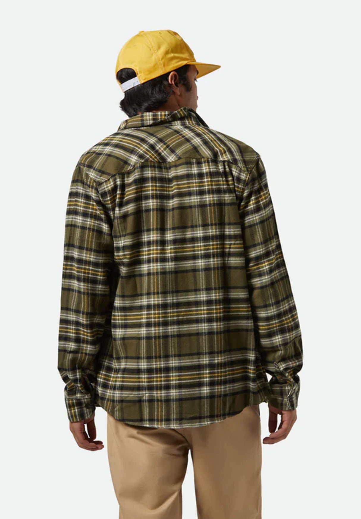 Bowery Flannel ivygreen-olivesurplus-black Rueckenansicht