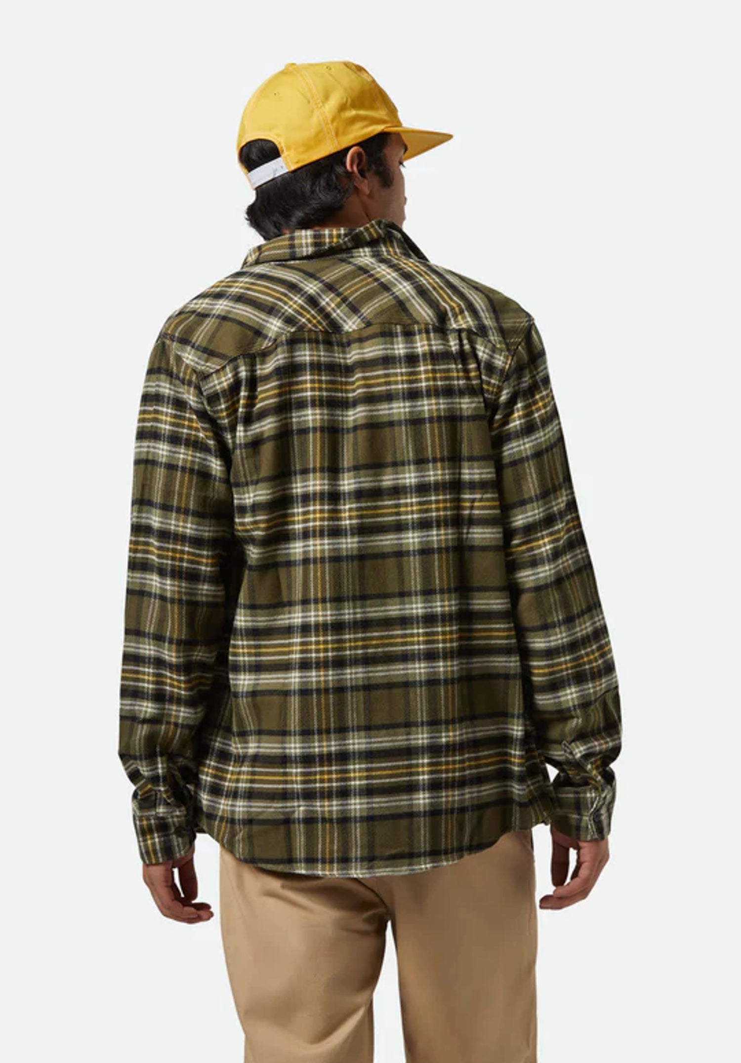 Bowery Flannel ivygreen-olivesurplus-black Rueckenansicht Zoom Image